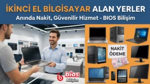 Yeşildere Konak ikinci el bilgisayar alan yerler