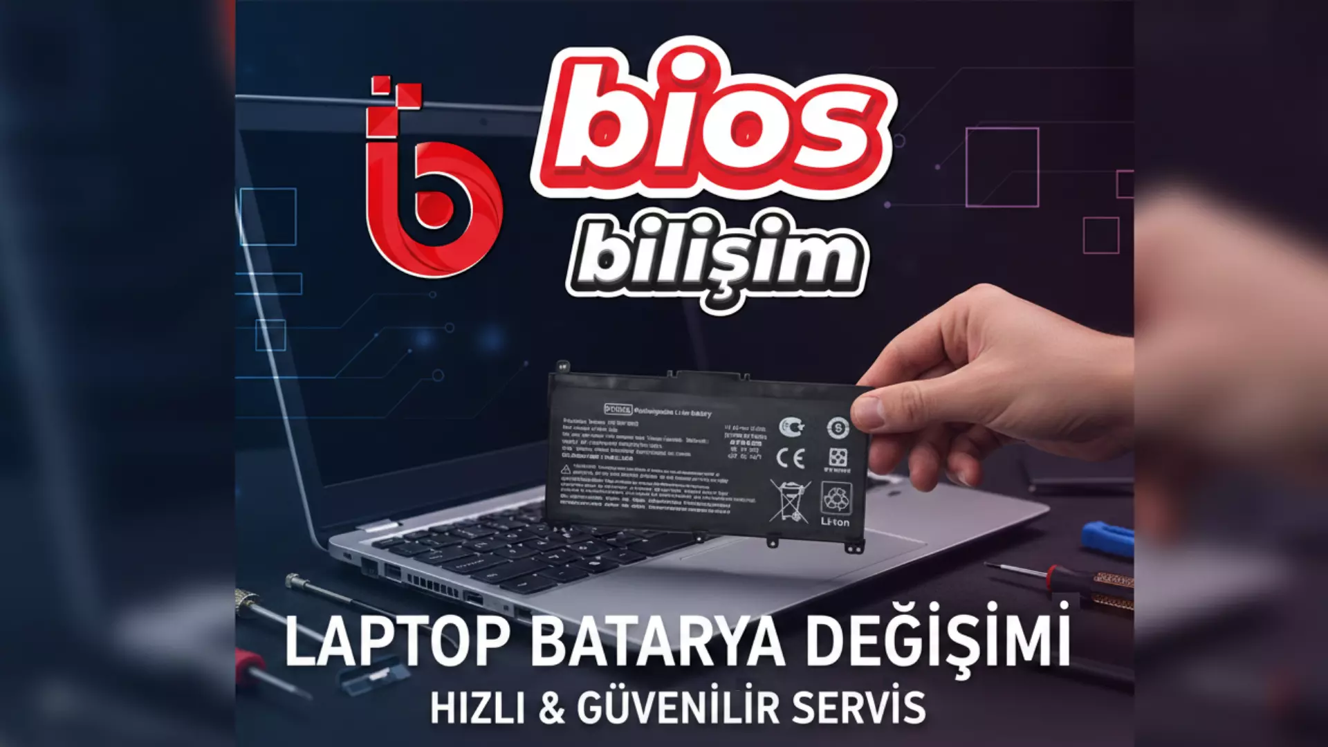 Egemen Kemalpaşa Laptop Batarya Değişimi