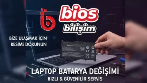 Peker Karabağlar Laptop Batarya Değişimi