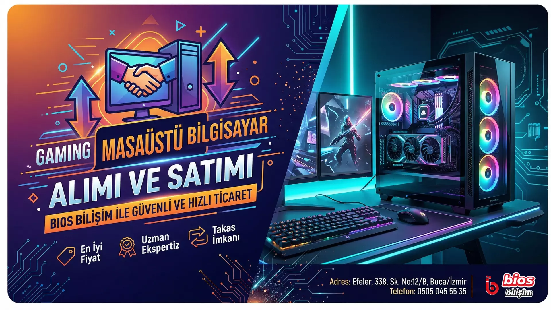 Aziziye Konak Gaming Masaüstü Bilgisayar