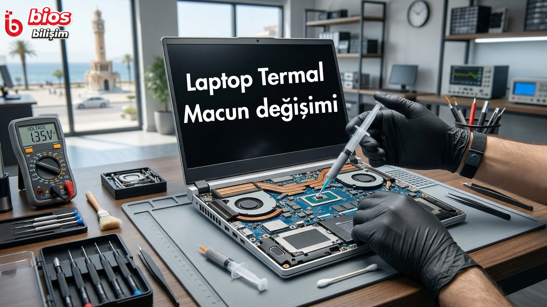 Akbük Aydın Laptop  Termal Macun Değişimi