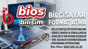 İzmir Bilgisayar Format Atma