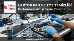 Göztepe Konak laptop fan temizliği