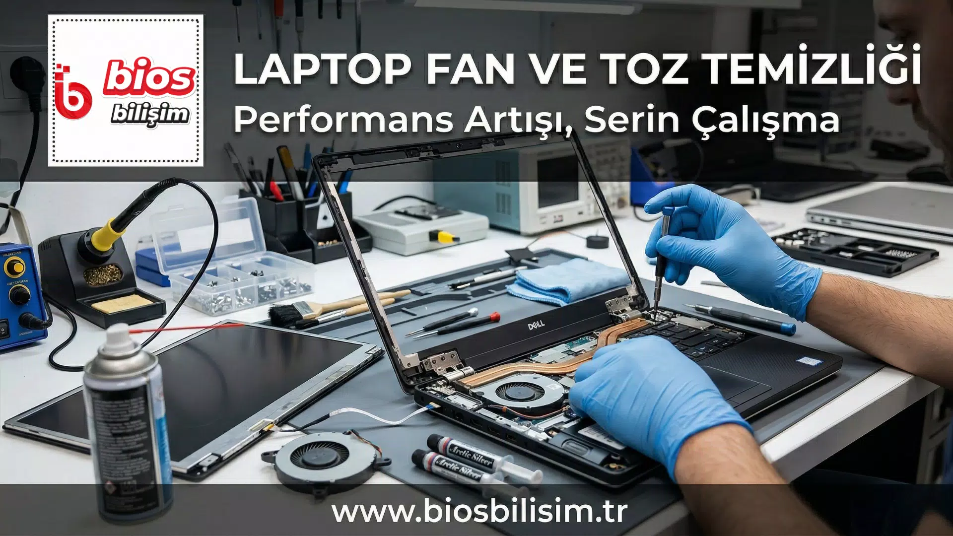 Yalı Çeşme Laptop Fan Temizliği